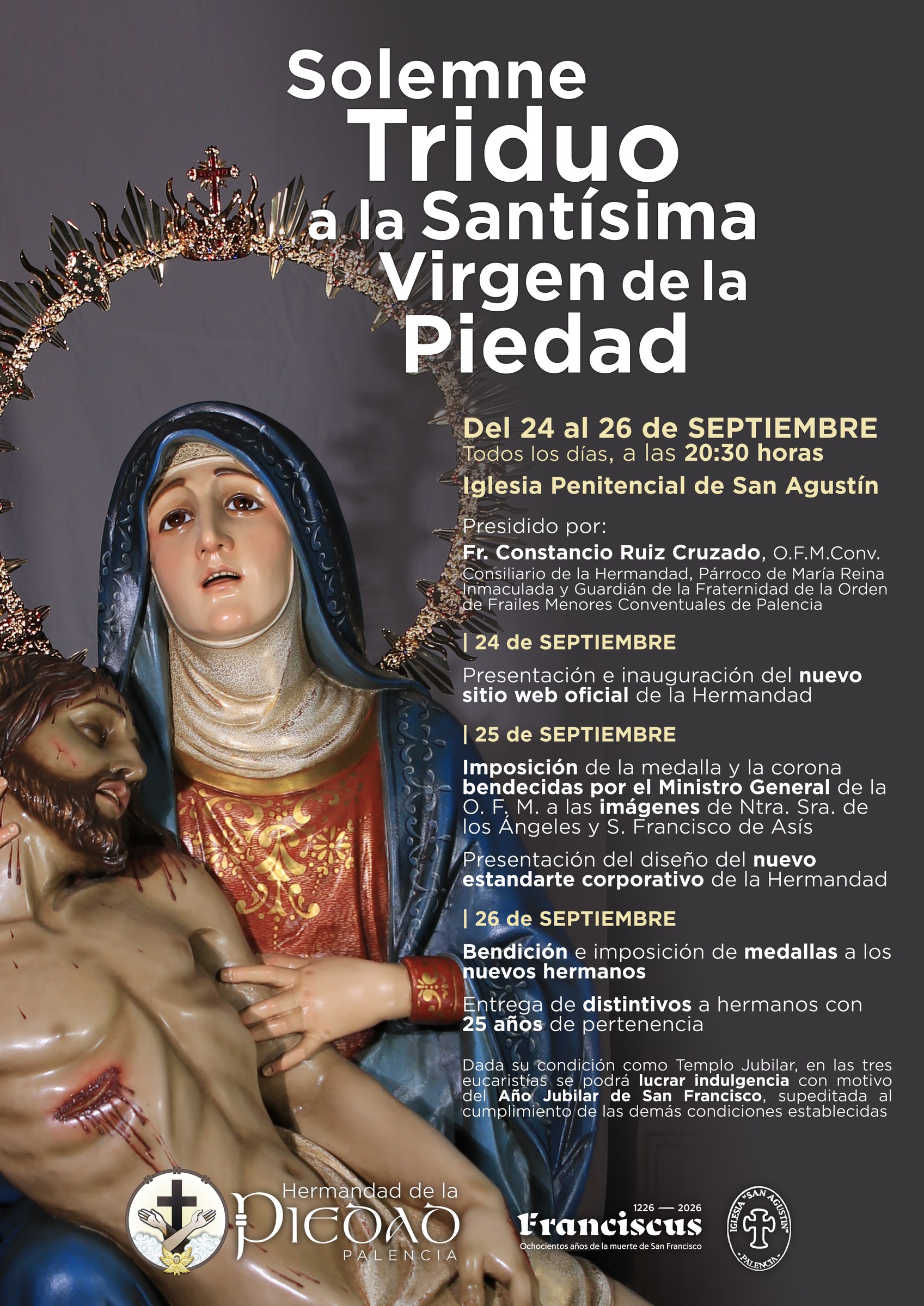 Portada de 2026 TRIDUO PIEDAD